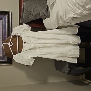 White Summer Dress Size 2 never worn